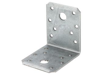 Winkelverbinder, sendzimirverzinkt, TxHxB 70x70x55mm, verpackt à 6 St. Winkelverbinder, sendzimirverzinkt, TxHxB 70x70x55mm, verpackt à 6 St.