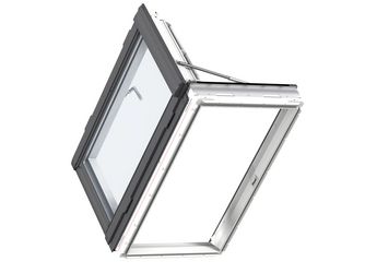 Wohn- und Ausstiegsfenster GXU CK04 0066 Polyurethan Energie PLUS Alu 55x98