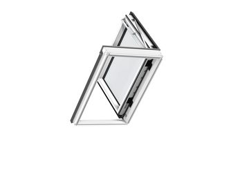 Wohn- und Ausstiegsfenster links GXLA FK06 2170 weiß lackiert THERMO Kupfer 66x118