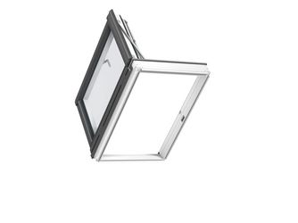 Wohn- und Ausstiegsfenster rechts GXLB FK06 2166 weiß lackiert Energie PLUS Kupfer 66x118