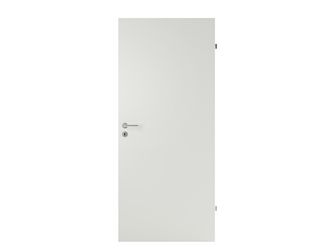 Wohnungseingangstür HPL Schichtstoff Weißlack, Perlstruktur melaminharzbeschichtet Vollspan KK3 "Basic"