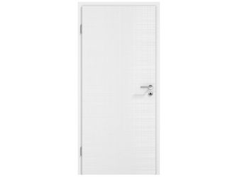 Wohnungseingangstür CPL cotton like weiß Vollspan KK3 "Concept"