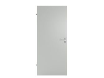 Wohnungseingangstür HPL Schichtstoff Grau, Perlstruktur melaminharzbeschichtet Vollspan KK3 SSK2 "Basic"