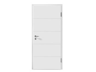 Wohnungseingangstür Weißlack lackiert Signum 15 Vollspan KK3 SSK2 "Concept"