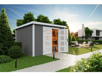 Zambezi 7 Blockbohlenhaus 28mm