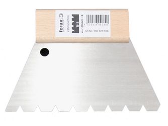 Zahnspachtel B16 - 180 mm für Parkettklebstoffe