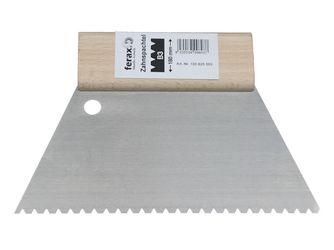 Zahnspachtel B3 - 180 mm für Parkettklebstoffe SikaBond