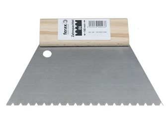 Zahnspachtel B6 - 180 mm für Parkettklebstoffe SikaBond