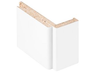 Umfassungszarge Lackfolie WEISS-9016 ohne Bodendichtung "PZ9"