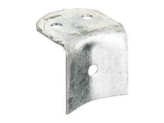 Zaun-Riegelbeschlag, f.Pfosten u.Halbrund- Zaunr.Ø100mm, feuerverzinkt, BxH70x65mm Zaun-Riegelbeschlag, f.Pfosten u.Halbrund- Zaunr.Ø100mm, feuerverzinkt, BxH70x65mm