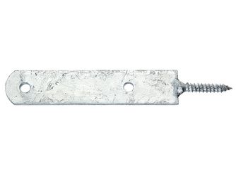 Zaunriegelhalter, feuerverzinkt, zum Anschrauben, Holzgewinde 8x60mm, Länge 210mm Zaunriegelhalter, feuerverzinkt, zum Anschrauben, Holzgewinde 8x60mm, Länge 210mm