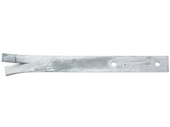 Zaunriegelhalter, feuerverzinkt, zum Einbetonieren, Länge 300mm, Breite 30mm Zaunriegelhalter, feuerverzinkt, zum Einbetonieren, Länge 300mm, Breite 30mm