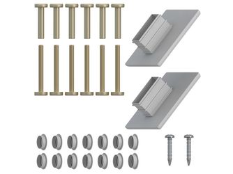 Zubehörbeutel SYSTEM Klemmpfosten 5x5x4cm