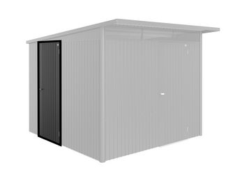 Zusatztür AvantGarde ECO dunkelgrau- metallic 792x1850x30mm