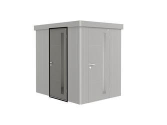Zusatztür Gerätehaus Neo, quarzgrau- metallic 830x2030x30mm