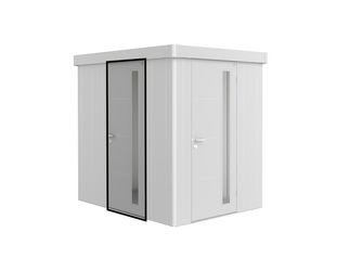 Zusatztür Gerätehaus Neo, silber- metallic 830x2030x30mm