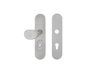 Zylinderschutz ESG 685K PZ72 71, Schutzgarnitur Klasse ES3 Edelst. matt