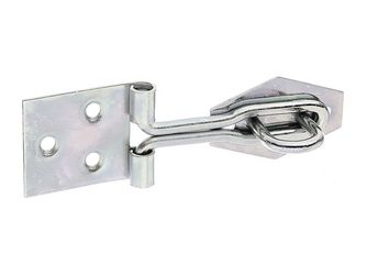 Überfalle m.Schlaufe aus gerolltem Draht, m.Öse, disp., LxB 93,5x31,5mm Überfalle m.Schlaufe aus gerolltem Draht, m.Öse, disp., LxB 93,5x31,5mm