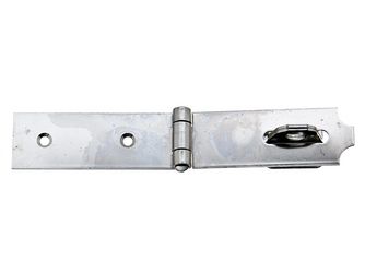 Überfalle, mit Öse, Edelstahl, LxB Überfalle: 99x35, L Anschraubplatte: 99mm Überfalle, mit Öse, Edelstahl, LxB Überfalle: 99x35, L Anschraubplatte: 99mm