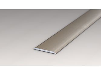 Übergangsprofil 24mmx100cm Edelstahl matt
