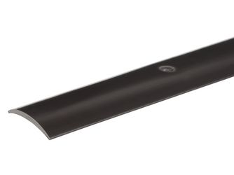 Übergangsprofil, Hart-PVC, schwarz, LxBxS 900x30x1,0mm Übergangsprofil, Hart-PVC, schwarz, LxBxS 900x30x1,0mm