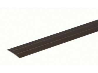 Übergangsprofil, selbstkl., Alu bronze elox., LxBxS 900x38x1,0mm Übergangsprofil, selbstkl., Alu bronze elox., LxBxS 900x38x1,0mm