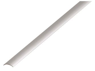 Übergangsprofil, selbstkl., Alu silber elox., LxBxS 900x30x1,0mm Übergangsprofil, selbstkl., Alu silber elox., LxBxS 900x30x1,0mm