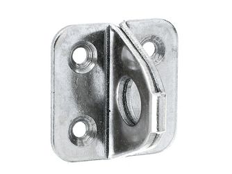 Öse auf Platte, Edelstahl, LxB Platte 35x35mm Öse auf Platte, Edelstahl, LxB Platte 35x35mm