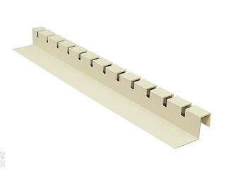 disto® 19mm Distanzprofil caramel Fassadenanschluss, 2m