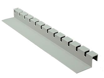 disto® 19mm Distanzprofil hellgrau Fassadenanschluss, 2m