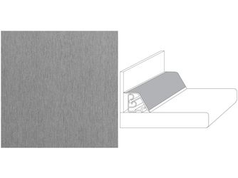Wandanschlussprofil WAP-Compact alu Wandanschlussprofil WAP-Compact alu