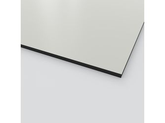 lyx® HPL zweiseitig Dekor EN13501-1, D-s2,d0, 3.050x1.300x8mm einseitig Folie JD zinkgrau 313