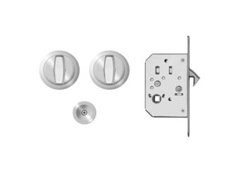 ru. EPD PB 71, Schiebetürrosetten-Set Edelst. matt 1 Set