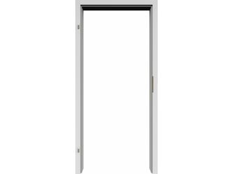 Zarge CPL Effekt grau Standard-Schließblech "N" neusilber Standard-Dichtung grau Zarge CPL Effekt grau Standard-Schließblech "N" neusilber Standard-Dichtung grau