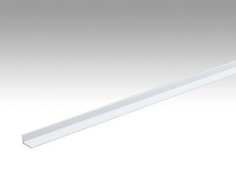 Abschlussprofil Typ 300 SK (selbstklebend) 2700x18mm 360 Weiß pulverbeschichtet Abschlussprofil Typ 300 SK (selbstklebend) 2700x18mm 360 Weiß pulverbeschichtet
