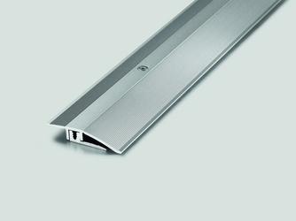 Alu Übergangsprofil Edelstahl 4-9mm 1m für Designböden Alu Übergangsprofil Edelstahl 4-9mm 1m für Designböden