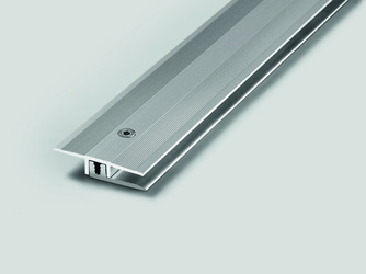 Alu Übergangsprofil Silber 4-9mm 1m für Designböden Alu Übergangsprofil Silber 4-9mm 1m für Designböden
