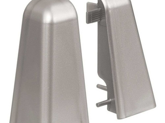Außenecke silber Kunststoff f. Stecksockelleiste 19x58 (2 Stk/Pack) Außenecke silber Kunststoff f. Stecksockelleiste 19x58 (2 Stk/Pack)