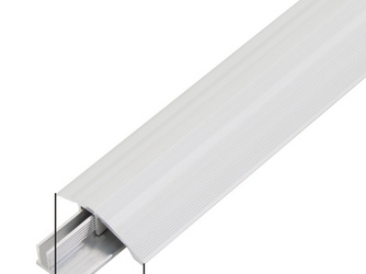 Ausgleichsprofil Duo, Set f.Beläge6-13mm, Alu silber elox., LxB 1000x44mm Ausgleichsprofil Duo, Set f.Beläge6-13mm, Alu silber elox., LxB 1000x44mm