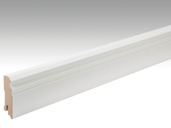 Dekorfolien-ummantelte Hamburger Profile Fußleiste 18 / 60mm 2380x60x18mm 2222 Weiß DF (streichfähig) Dekorfolien-ummantelte Hamburger Profile Fußleiste 18 / 60mm 2380x60x18mm 2222 Weiß DF (streichfähig)