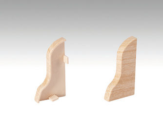 Endkappe Passend zur Steck-Sockelleiste 22x42mm 2009 Ahorn 2 Stück (links/rechts) Endkappe Passend zur Steck-Sockelleiste 22x42mm 2009 Ahorn 2 Stück (links/rechts)