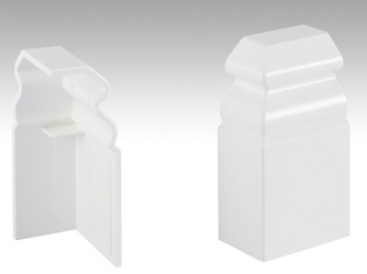 Endkappe SK Passend zur Fußleiste Profil 10 PK / 10 F MK (60mm) 2001 Weiß 2 Stück (links/rechts) Endkappe SK Passend zur Fußleiste Profil 10 PK / 10 F MK (60mm) 2001 Weiß 2 Stück (links/rechts)
