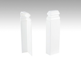 Endkappe SK Passend zur Fußleiste Profil 13 PK (120mm) 2001 Weiß 2 Stück (links/rechts) Endkappe SK Passend zur Fußleiste Profil 13 PK (120mm) 2001 Weiß 2 Stück (links/rechts)