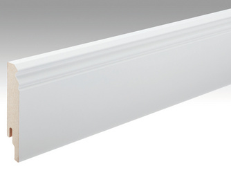 Folien-ummantelte Profile Fußleiste Profil 12 PK 2380x100x18mm 2222 Weiß DF (streichfähig) Folien-ummantelte Profile Fußleiste Profil 12 PK 2380x100x18mm 2222 Weiß DF (streichfähig)