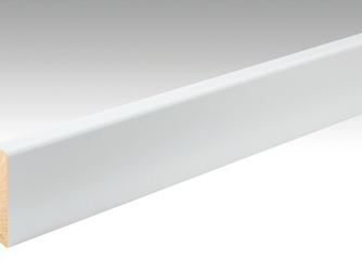 Folien-ummantelte Profile Fußleiste Profil 15 F MK 2380x60x16mm 2266 Weiß DF (RAL 9016) Folien-ummantelte Profile Fußleiste Profil 15 F MK 2380x60x16mm 2266 Weiß DF (RAL 9016)