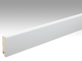 Folien-ummantelte Profile Fußleiste Profil 15 MK 2380x60x16mm 324 Uni weiß glänzend DF Folien-ummantelte Profile Fußleiste Profil 15 MK 2380x60x16mm 324 Uni weiß glänzend DF