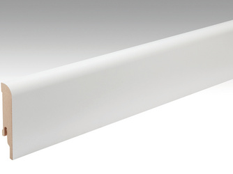 Folien-ummantelte Profile Fußleiste Profil 5 PK 2380x80x16mm 2222 Weiß DF (streichfähig) Folien-ummantelte Profile Fußleiste Profil 5 PK 2380x80x16mm 2222 Weiß DF (streichfähig)