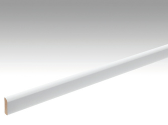 Folien-ummantelte Profile Fußleiste Profil 6 2380x25x6mm 2222 Weiß DF (streichfähig) Folien-ummantelte Profile Fußleiste Profil 6 2380x25x6mm 2222 Weiß DF (streichfähig)
