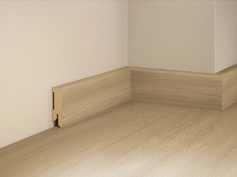 Folienleiste SLC-516 MDF Eiche CremaPur Holzoptik Folienleiste SLC-516 MDF Eiche CremaPur Holzoptik