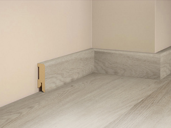 Folienleiste SLC-516 MDF Eiche Hamptons Holzoptik 2400 x 50 x 16 mm Folienleiste SLC-516 MDF Eiche Hamptons Holzoptik 2400 x 50 x 16 mm